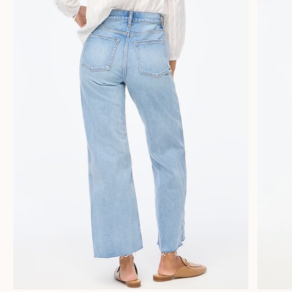 J. Crew Wide Leg Crop Jean - Picture 2 of 6